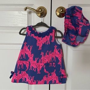Lilly Pulitzer - Giraffes Excellent - 12-18 months